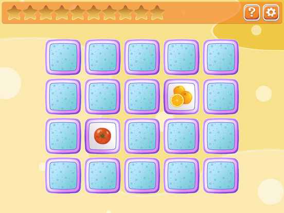 Memory for kids: fruit and vegetables screenshot 8