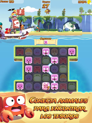 Pirate Match Adventure ™ screenshot 2