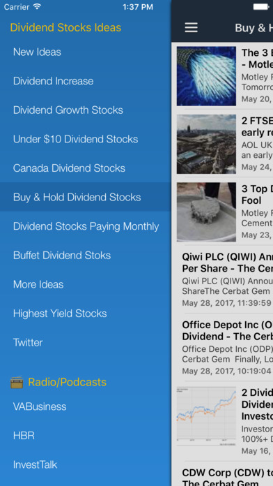Dividend Stocks Ideas for High Yield Investing screenshot 2