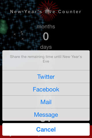 New Year's Eve Counter screenshot 4