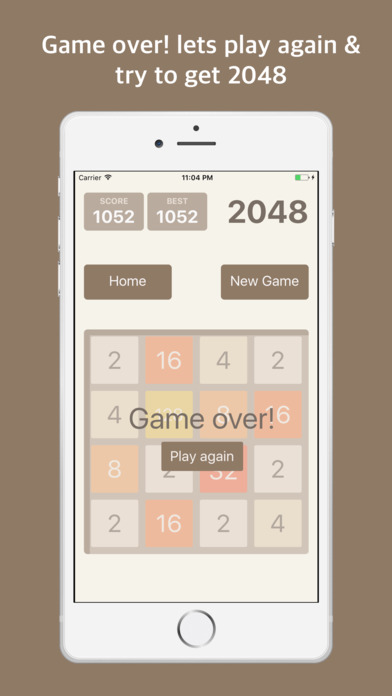 2048 - puzzle number screenshot 3