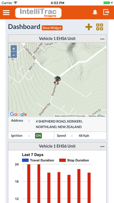 IntelliTrac GPS Tracker NZ screenshot 4