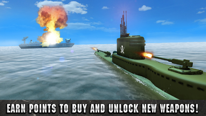 Pirate Submarine Driving Simulator 3D screenshot 4