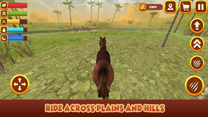Wild Mustang Horse Survival Simulator screenshot 2