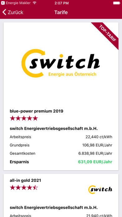 Energie Service screenshot 3