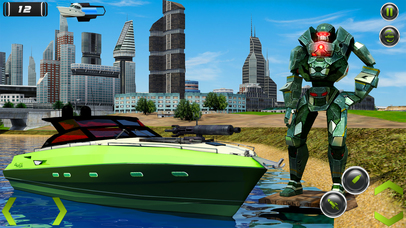 Robot Boat Transform screenshot 4