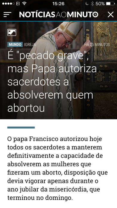 Noticias ao Minuto Portugal screenshot 3