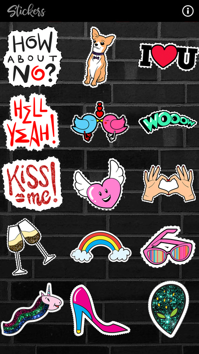 Glitter Stickers for iMessage - Animated Emoji screenshot 4