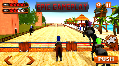 Jumping Horse Racing - Champion Pro screenshot 3