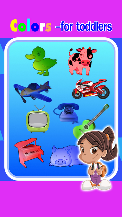 Toddler kids learning with shapes & colors games screenshot 3