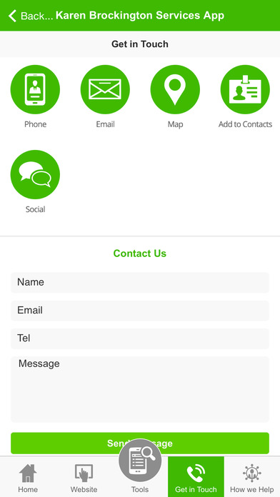 Karen Brockington Services App screenshot 3