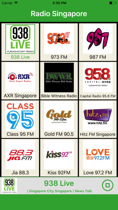 Radio Singapore - Singapore Radio screenshot 2
