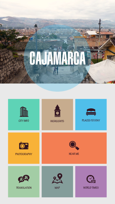 Cajamarca Tourist Guide screenshot 2