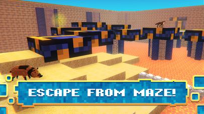 Craft Prison Escape 3D screenshot 2