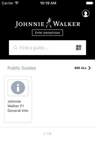 Johnnie Walker F1 Guide screenshot 2