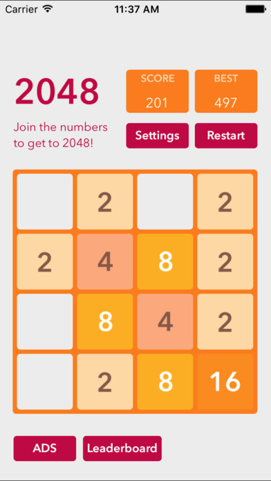 8192- Puzzle Game screenshot 2