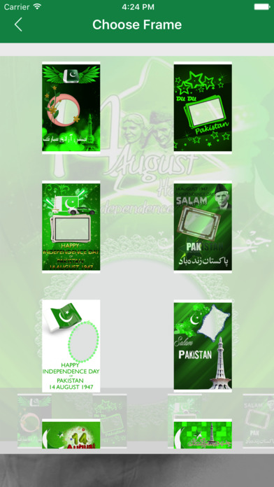 Pakistan Independence Day Photo Frame screenshot 3