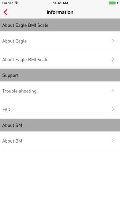 Eagle BMI App screenshot 3