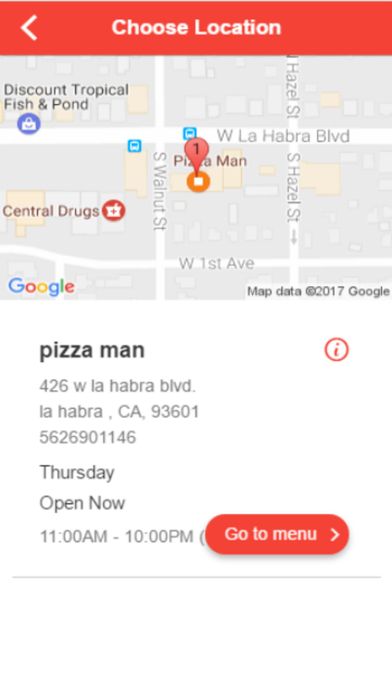 Pizza Man CA screenshot 2