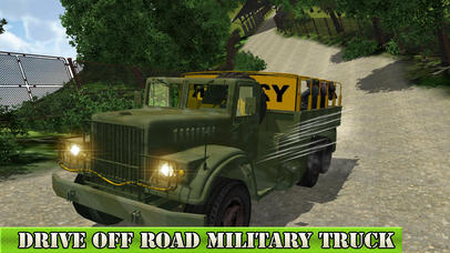 Offroad Military Truck Driver : Army Jeep Driving screenshot 3