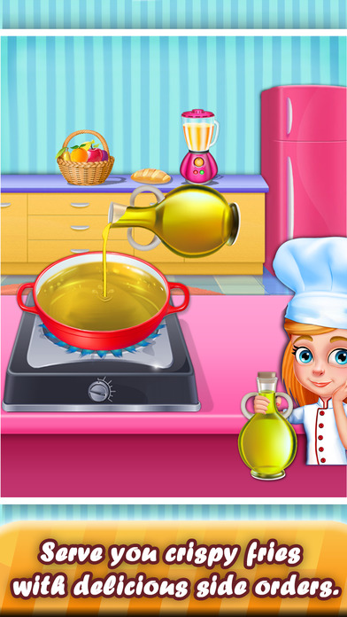 French Fries Food Fest Kids Cooking Game screenshot 3