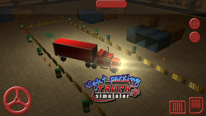 Night Parking Truck Simulator screenshot 3