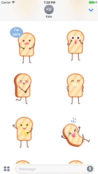 Toast Emoji screenshot 2