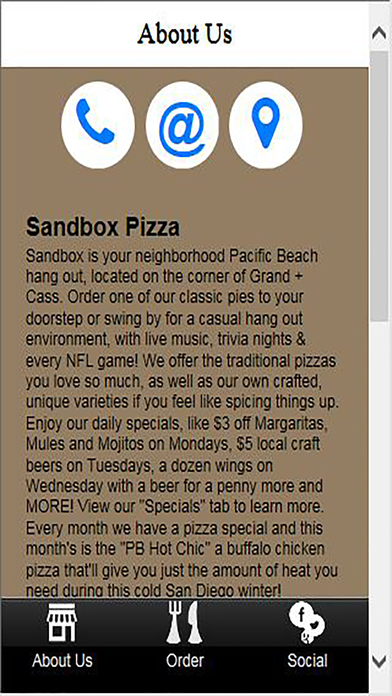 Sandbox Pizza screenshot 2