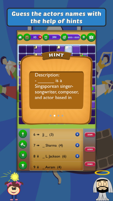 Actors CROSSWORD Puzzle screenshot 3