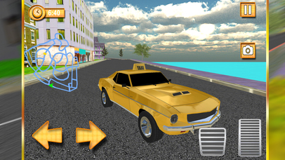 Real City Taxi Simulator - Crazy Car Driving 3D screenshot 2