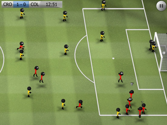 Screenshots of Stickman Soccer for iPad