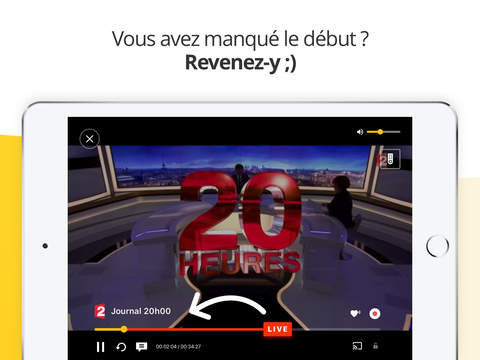 Molotov - TV en direct, replay screenshot 2