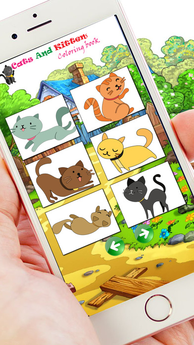 Cats And Kittens Coloring book For kids and Toddle screenshot 4