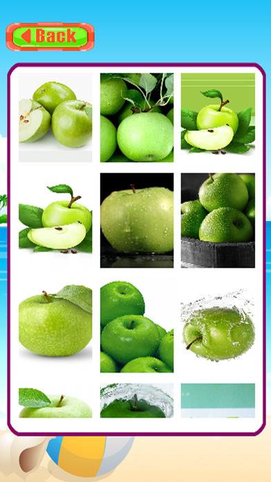 Fruit Apple Education Games Jigsaw Puzzles screenshot 3
