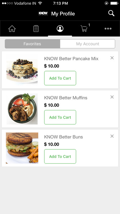 KNOW FOODS App screenshot 3