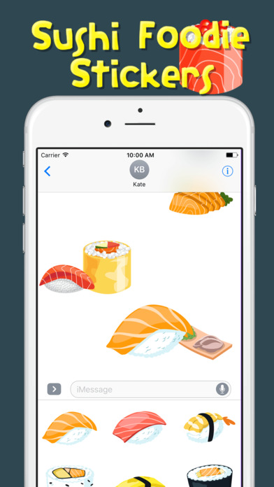 Sushi Foodie Stickers screenshot 3