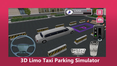 3D Limo Taxi Parking Simulator screenshot 3