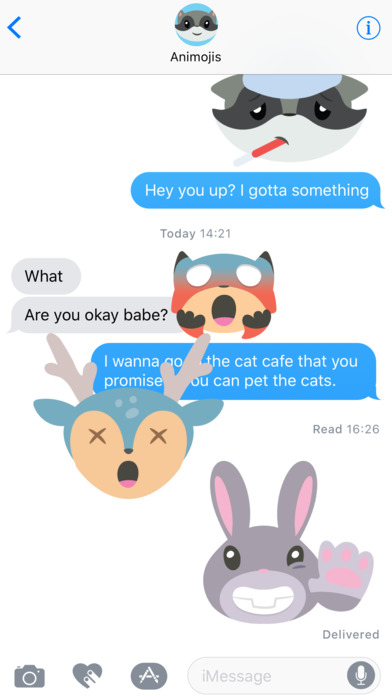 Animal Moji - Cute Pet Emojis screenshot 2