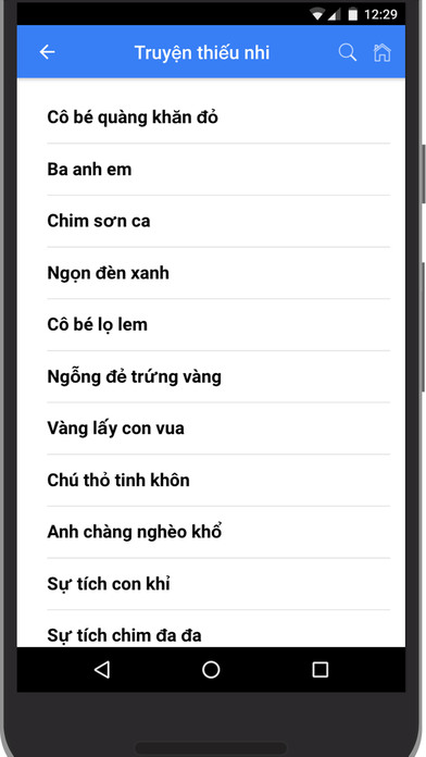 Truyện Cổ Tích Việt Nam - Thế Giới screenshot 4