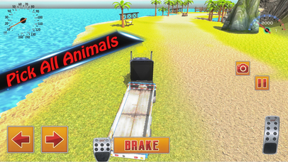 4x4 Simulator - City Animal Cargo Truck Driving 3D screenshot 2