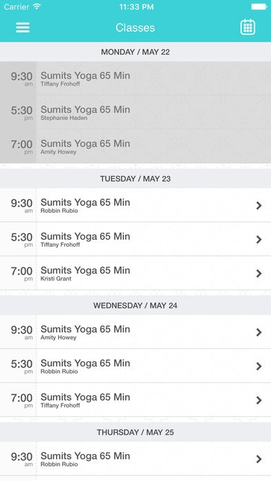 Sweatstar Yoga screenshot 3