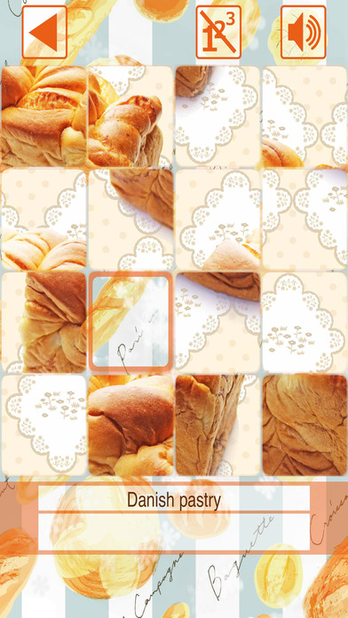 Bread Slide Puzzle (15-puzzle) screenshot 2