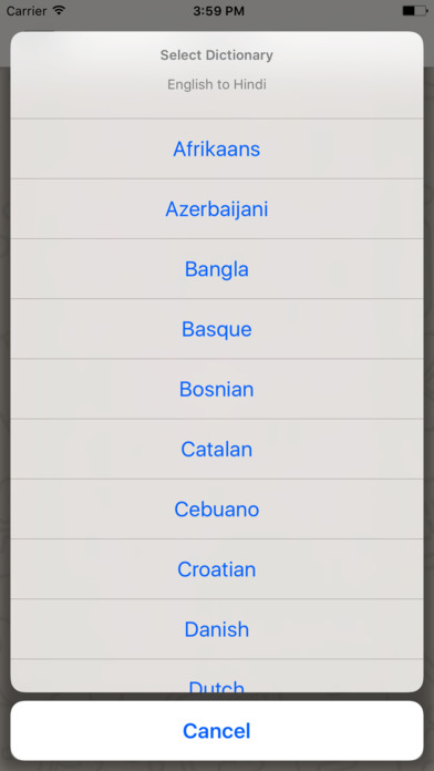 English To All Language Dictionary and Translator screenshot 2