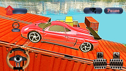 Impossible Track Car - Extreme Stunts Simulator 3D screenshot 4