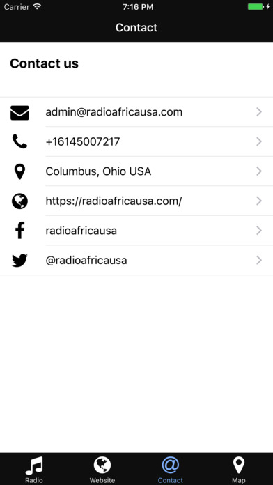 Radio Africa USA screenshot 3