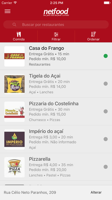 netfood - Delivery de Comida screenshot 2