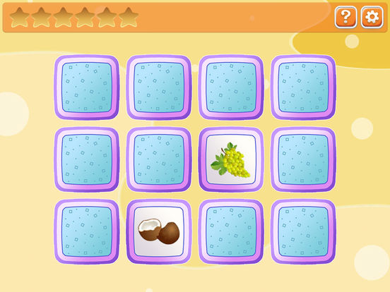 Memory for kids: fruit and vegetables screenshot 7