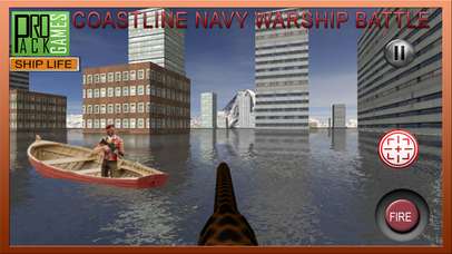 Coastline Navy Warship Fleet - Battle Simulator 3D screenshot 3