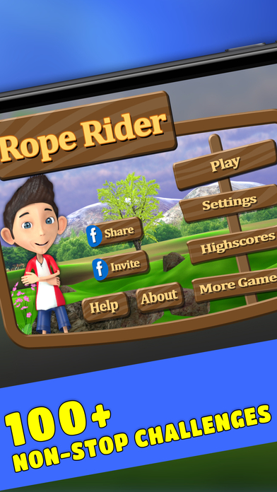 Rope Rider : Jungle Jump screenshot 3