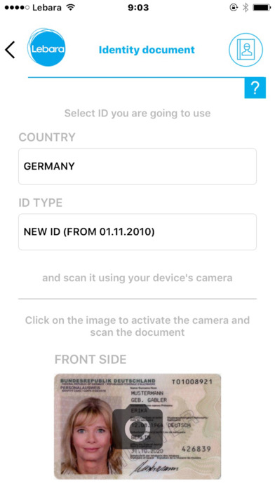 SIM ID-Check by Lebara Retail screenshot 3